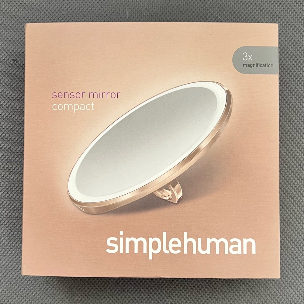 Simplehuman Rose Gold Sensor Mirror